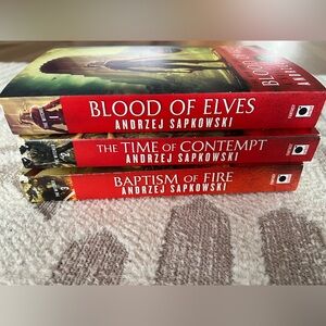 The Witcher Book Series by Andrzej Sapkowski